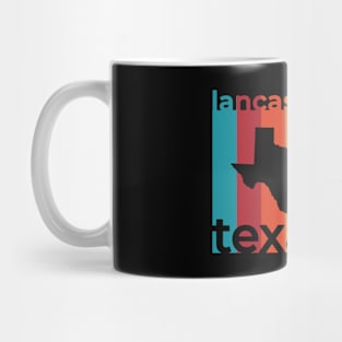 Lancaster Texas Retro Mug